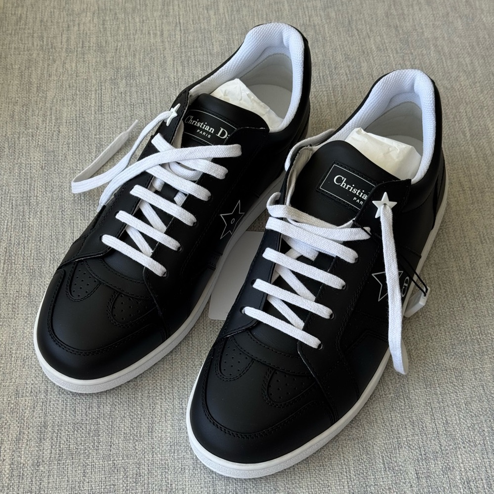 Brand new Dior Woman’s Star Sneakers, black